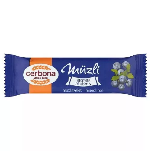 CERBONA SZELET ÁFONYÁS-JOGHURTOS 20 GR
