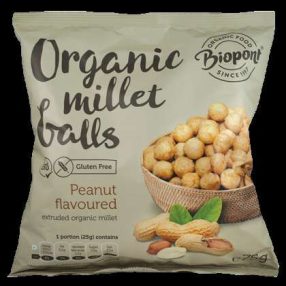 Biopont bio kölesgolyó mogyorós 75 gr gluténmentes