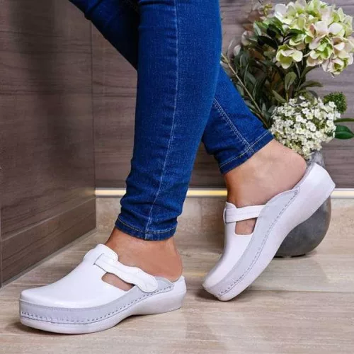 Batz Flower 37 comfort női papucs fekete