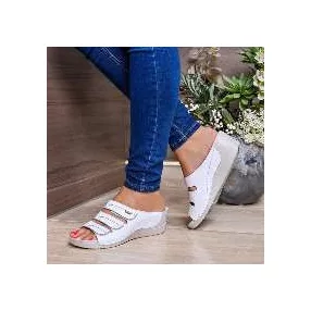 Batz Olga comfort női papucs fehér 36-41