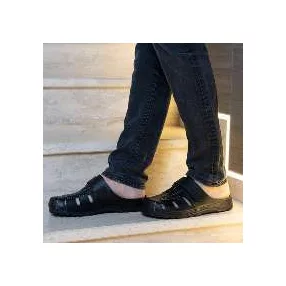 Batz kz férfi comfort papucs fekete, barna 41-46