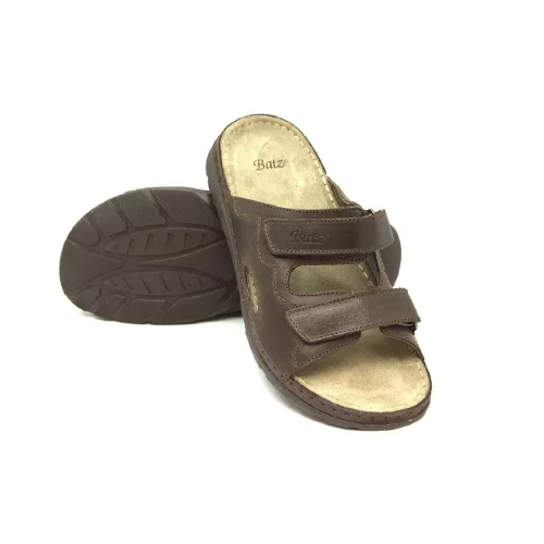 Batz Mike férfi 41 comfort papucs barna