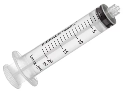 Öblítő fecskendő műanyag 50-60 ml luer omnifix braun