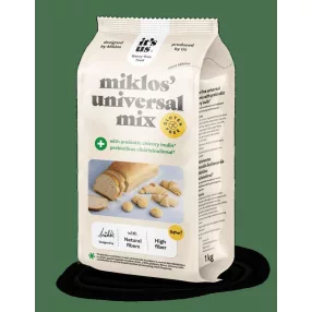 MIKLOS UNIVERSAL MIX PLUS LISZTKEVERÉK 1 KG PREBIOTIKUS
