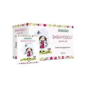 HERBÁRIA BABAMOSOLY GYERMEK TEA FILTERES 20 X 2 GR