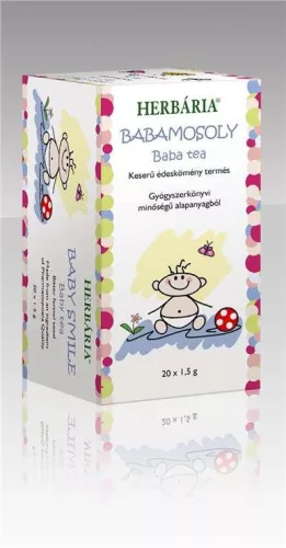 HERBÁRIA BABAMOSOLY BABA TEA FILTERES 20 X 1,5 GR