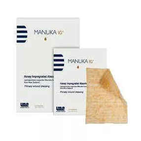 MANUKA MÉZES IG IMPREGNÁLT GÉZ 1 DB-OS 10X12,5 CM