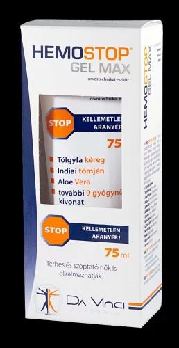 HEMOSTOP ARANYÉR ELLENI GÉL MAX 75 ML