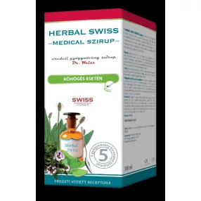 HERBAL SWISS MEDICAL SZIRUP KÖHÖGÉS ESETÉN 300 ML