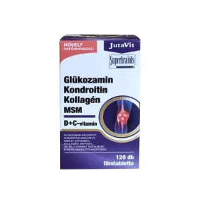   JUTAVIT GLÜKOZAMIN KONDROITIN KOLLAGÉN+ MSM TABLETTA 120 DB