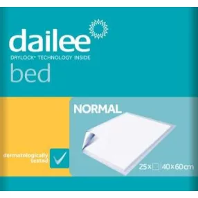   DAILEE BED NORMÁL 40X60 CM EGYSZERHASZNÁLATOS BETEGALÁTÉT 25 DB/CSOM 6CS/#