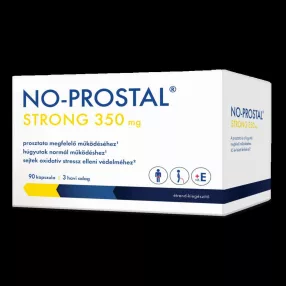   NO-PROSTAL STRONG 90 DB-OS 350 MG SZABALPÁLMA KIVONATOT TARTALMAZÓ KAPSZULA