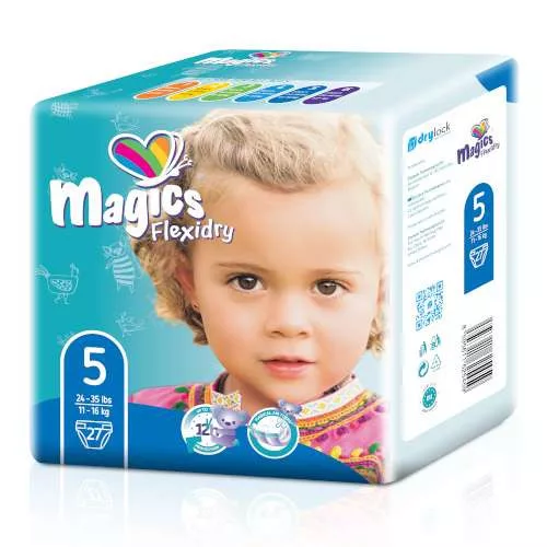 MAGICS FLEXIDRY JUNIOR 5 GYERMEK PELENKA 11-16 KG 27 DB/CSOMAG