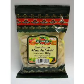 NATURFOOD MANDULABÉL BLANSÍROZOTT 100 GR
