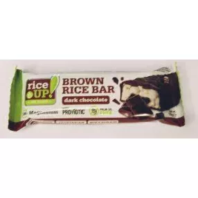 RICE UP BARNA RIZSSZELET ÉTCSOKIVAL 18 GR GLUTÉNMENTES