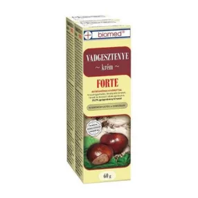   BIOMED VADGESZTENYE KRÉM FORTE DUPLA 60 + 60 GR VISSZERES LÁBRA