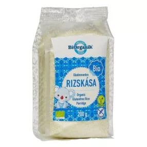 BIORGANIK RIZSKÁSA 200 GR GLUTÉNMENTES