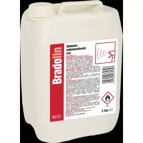 BRADOLIN ALKOHOLOS FELÜLETFERTŐTLENÍTŐ 5 LITERES