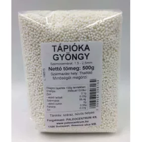 PALEOLIT TÁPIÓKA GYÖNGY 500 GR