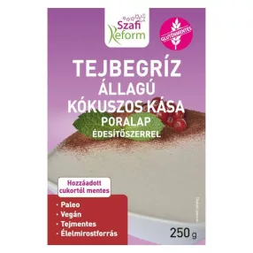 SZAFI TEJBEGRÍZ ÁLLAGÚ KÓKUSZOS KÁSA 70 GR