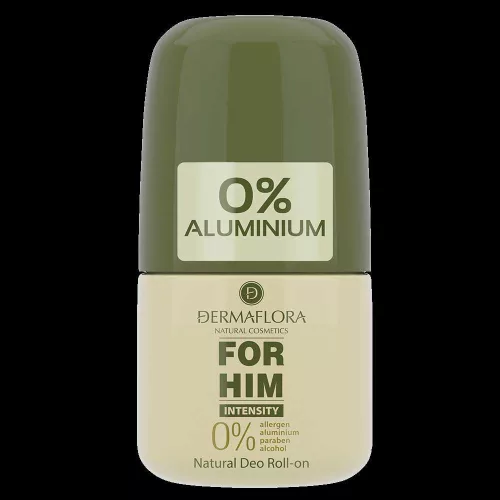 DERMAFLORA 0% FÉRFI ROLL ON 50 ML INTENSITY FOR HIM