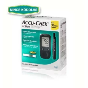 ACCU-CHEK ACTIVE VÉRCUKORSZINTMÉRŐ KÉSZÜLÉK KIT ÚJ