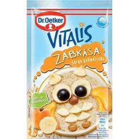 VITALIS ZABKÁSA SÁRGA GYÜMÖLCSÖS 50 G DR OETKER