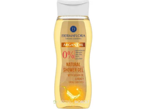 DERMAFLORA NATURAL 0% TUSFÜRDŐ 250 ML ARGÁN OIL