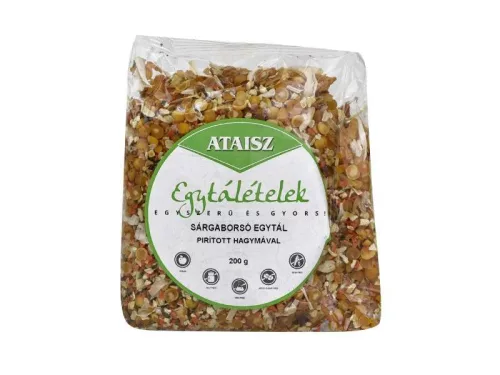 ATAISZ EGYTÁL SÁRGABORSÓ PIRÍTOTT HAGYMÁVAL 200 GR
