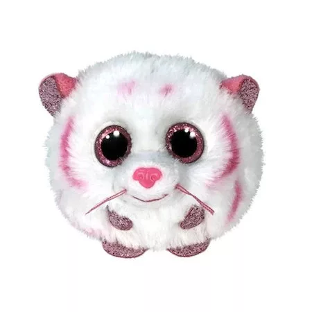 TY PUFFIES PLÜSS FIGURA TABOR RÓZSASZÍN-FEHÉR TIGRIS