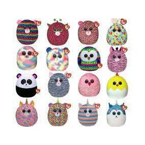   TY SQUISH-A-BOSS PÁRNA ALAKÚ PLÜSS FIGURA ROXIE RÓKA 30 CM