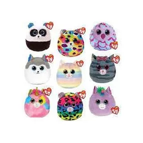 TY Squish-a-Boos Plüssfigura Clip 8,5 cm