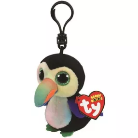 TY BOOS PLÜSSFIGURA CLIP 8,5 CM BEAKS TUKÁN