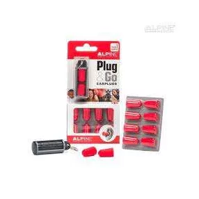 FÜLDUGÓ PLUG GO BOX KULCSTARTÓS TÁROLÓVAL 10 DB-OS