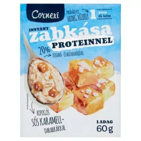   CORNEXI ZABKÁSA ROPOGÓS SÓS KARAMELL DARABKÁKKAL PROTEINNEL 65 GR