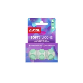   FÜLDUGÓ ALPINE SOFT SILICONE FORMÁZHATÓ FÜLDUGÓ 6 DARABOS