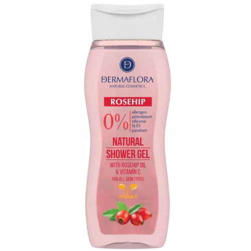 DERMAFLORA TUSFÜRDŐ CSIPKEBOGYÓ 250 ML
