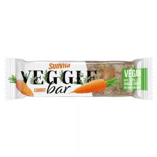 SUNVITA VEGGIE BAR MÜLLISZELET RÉPÁS 25 GR VEGÁN