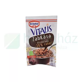 VITALIS ZABKÁSA ÉTCSOKOLÁDÉS -30% CUKOR DR OETKER
