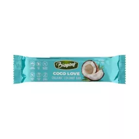   BIOPONT BIO COCO LOVE KÓKUSZ SZELET 40 GR LAKTÓZ ÉS GLUTÉNMENTES