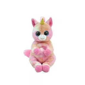 TY BOOS PLÜSSFIGURA 15 CM SKYLAR RÓZSASZÍN UNIKORNIS