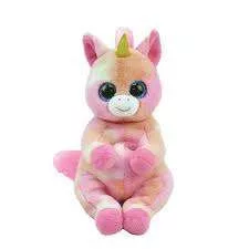 TY BOOS PLÜSSFIGURA 15 CM SKYLAR RÓZSASZÍN UNIKORNIS