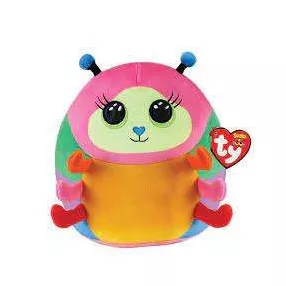   TY SQUISH-A-BOSS PÁRNA ALAKÚ PLÜSS FIGURA NESSA SZÍNES HERNYÓ 30 CM
