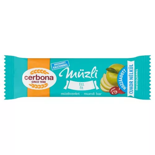 CERBONA SZELET FITT CUKORMENTES 20 GR