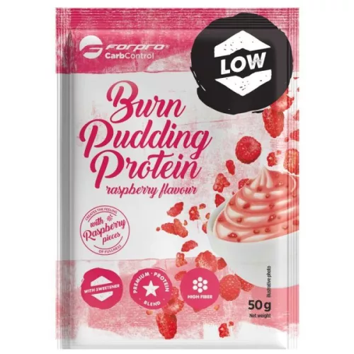 FORPRO BURN PROTEINES PUDINGPOR MÁLNA 50 GR