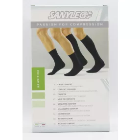 SANYLEG M-ES DIABETIC ZOKNI FEKETE D61
