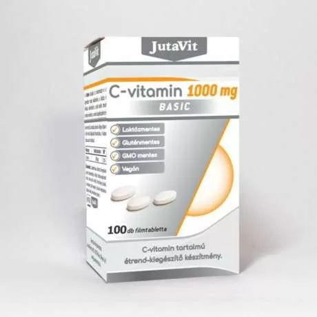 JUTAVIT C VITAMIN BASIC 1000 MG TABLETTA 100DB