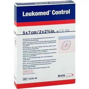 LEUKOMED CONTROL 5 X 7 CM STERIL 10 DB