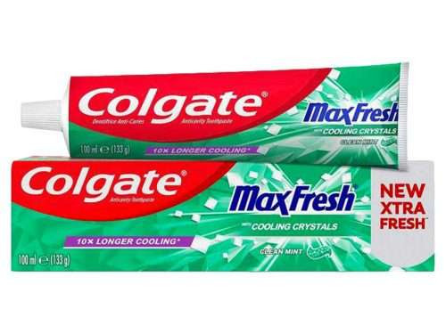 COLGATE MAX FRESH FOGKRÉM CLEAN MINT 100 ML ZÖLD