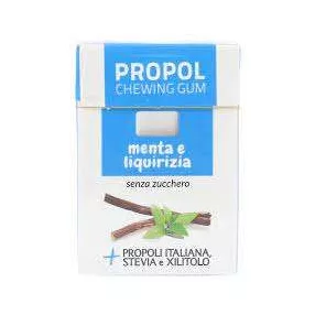   PROPOL PROPOLISZOS RÁGÓGUMI CUKORMENTES BIO MENTA ÉDESGYÖKÉR 25GR